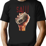 Saw Movie Soft T-Shirt for Men & Women, T-Shirts Graphic Tee - Black