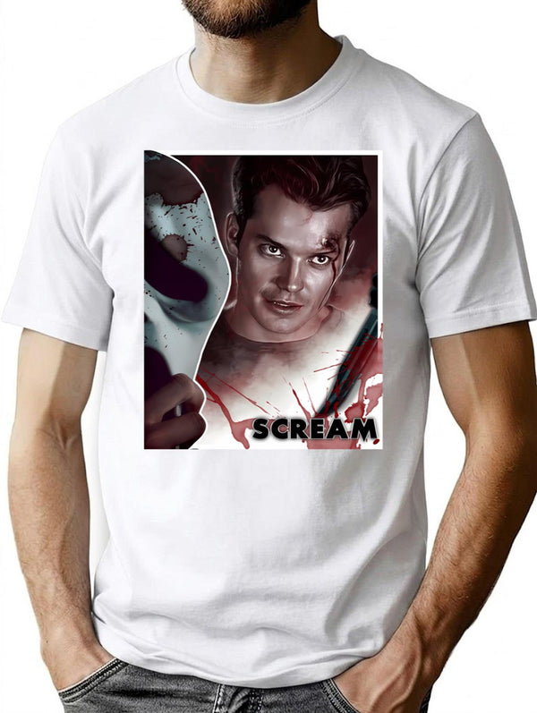Scream 2 - Mickey Altieri T-Shirt for Men & Women, T-Shirts Graphic Tee - White