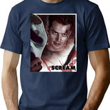 Scream 2 - Mickey Altieri T-Shirt for Men & Women, T-Shirts Graphic Tee - Navy