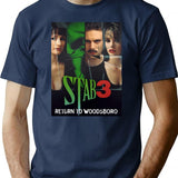 Scream 3 Scream 3 Horror Movie Film T-Shirt for Men & Women, T-Shirts Graphic Tee - Navy