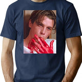 Scream Billy Loomis Horror Slasher T-Shirt for Men & Women, T-Shirts Graphic Tee - Navy