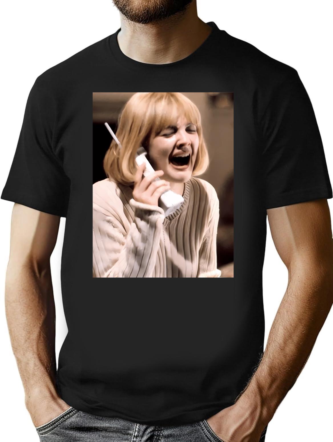 Scream Horror Movie Casey Becker T-Shirt for Men & Women, T-Shirts Graphic Tee - Black
