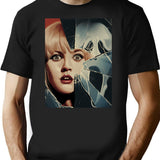 Scream Post T-Shirt for Men & Women, T-Shirts Graphic Tee - Black
