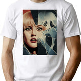 Scream Post T-Shirt for Men & Women, T-Shirts Graphic Tee - White
