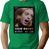 Scream Tatum Rose Mcgowan Aesthetic Poster T-Shirt for Men & Women, T-Shirts Graphic Tee - Green