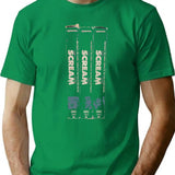 Scream Vhs T-Shirt for Men & Women, T-Shirts Graphic Tee - Green