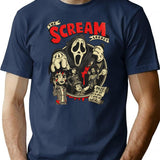 Scream Vi Reyro T-Shirt for Men & Women, T-Shirts Graphic Tee - Navy
