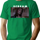 Scream (2) T-Shirt for Men & Women, T-Shirts Graphic Tee - Green