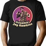 Screamin Jay Hawkins T-Shirt for Men & Women, T-Shirts Graphic Tee - Black