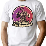Screamin Jay Hawkins T-Shirt for Men & Women, T-Shirts Graphic Tee - White