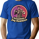 Screamin Jay Hawkins T-Shirt for Men & Women, T-Shirts Graphic Tee - Blue