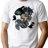 Sebastian Solace T-Shirt for Men & Women, T-Shirts Graphic Tee - White