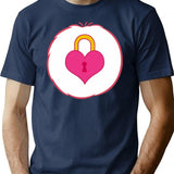 Secret Bear Funny Halloween Bear Costume Gift T-Shirt for Men & Women, T-Shirts Graphic Tee - Navy