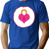 Secret Bear Funny Halloween Bear Costume Gift T-Shirt for Men & Women, T-Shirts Graphic Tee - Blue