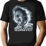 Sedagive Minimalist Graphic T-Shirt - Unisex Streetwear Tee - Black
