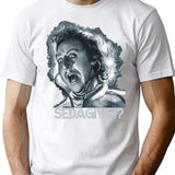 Sedagive Minimalist Graphic T-Shirt - Unisex Streetwear Tee - White