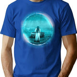Seven Days T-Shirt for Men & Women, T-Shirts Graphic Tee - Blue