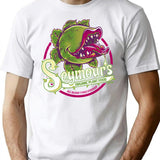 Seymour'S Organic Plant Food - Musical Theatre - Vintage - Cult Movie T-Shirt for Men & Women, T-Shirts Graphic Tee - White