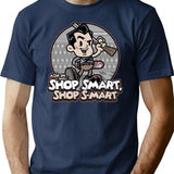 Shop Smart T-Shirt for Men & Women, T-Shirts Graphic Tee - Navy