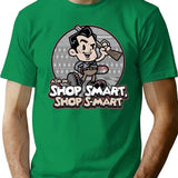 Shop Smart T-Shirt for Men & Women, T-Shirts Graphic Tee - Green