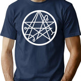Sigil Of The Gateway T-Shirt for Men & Women, T-Shirts Graphic Tee - Navy
