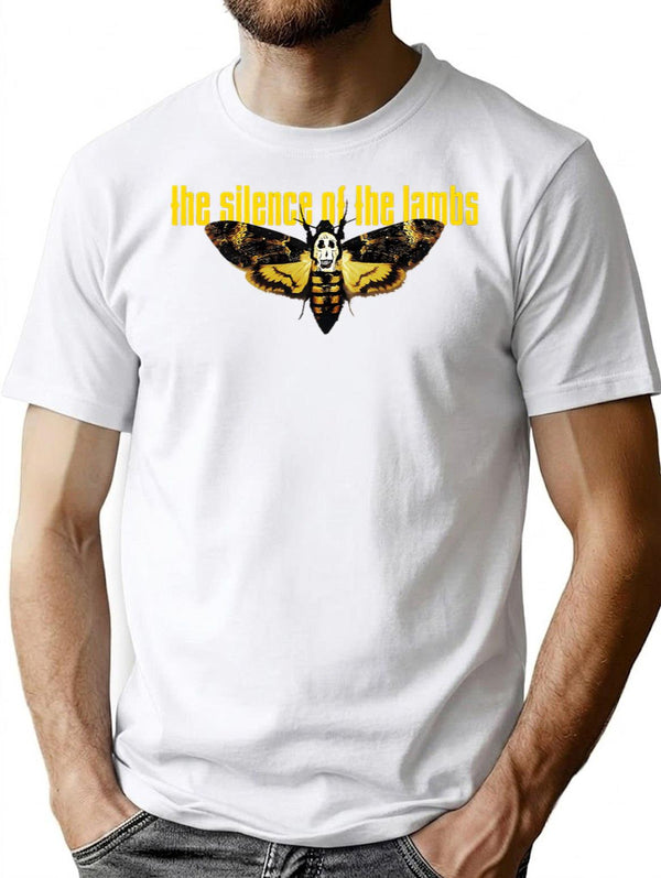 Silence Of The Lambs T-Shirt for Men & Women, T-Shirts Graphic Tee - White