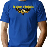 Silence Of The Lambs T-Shirt for Men & Women, T-Shirts Graphic Tee - Blue