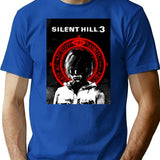 Silent Hill 3 - Heather T-Shirt for Men & Women, T-Shirts Graphic Tee - Blue