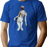 Silent Hill Nurse T-Shirt for Men & Women, T-Shirts Graphic Tee - Blue