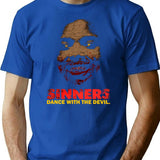Sinners T-Shirt for Men & Women, T-Shirts Graphic Tee - Blue