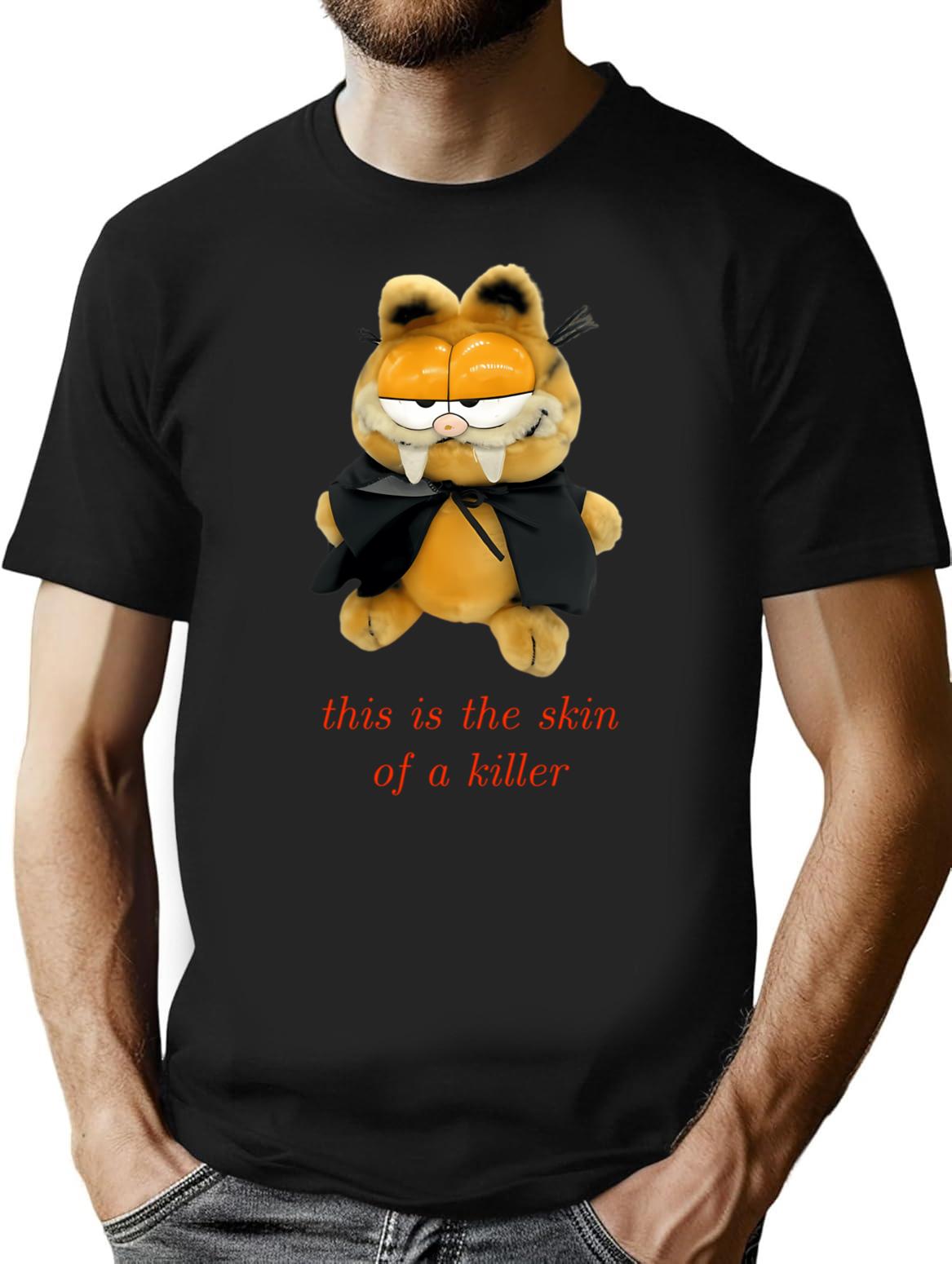 Skin Of A Killer T-Shirt for Men & Women, T-Shirts Graphic Tee - Black