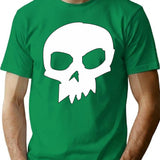 Skull Sid T-Shirt for Men & Women, T-Shirts Graphic Tee - Green