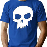 Skull Sid T-Shirt for Men & Women, T-Shirts Graphic Tee - Blue