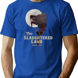 Slaughtered Lamb T-Shirt for Men & Women, T-Shirts Graphic Tee - Blue