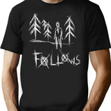 Slender Tee 2 T-Shirt for Men & Women, T-Shirts Graphic Tee - Black