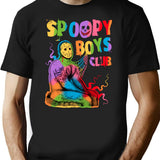 Spoopy Boys Club - Pride Edition T-Shirt for Men & Women, T-Shirts Graphic Tee - Black