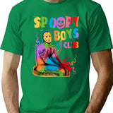 Spoopy Boys Club - Pride Edition T-Shirt for Men & Women, T-Shirts Graphic Tee - Green