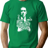 Storytime With Lovecraft T-Shirt for Men & Women, T-Shirts Graphic Tee - Green