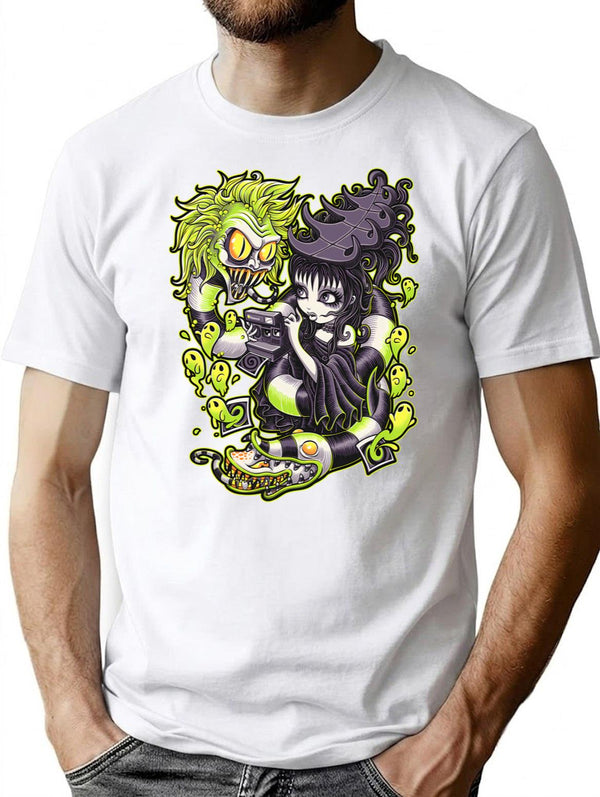 Strange And Unusual T-Shirt for Men & Women, T-Shirts Graphic Tee - White