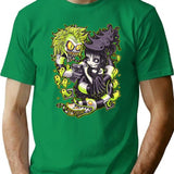 Strange And Unusual T-Shirt for Men & Women, T-Shirts Graphic Tee - Green