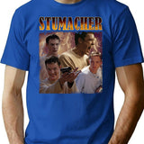 Stu On Scream Horror T-Shirt for Men & Women, T-Shirts Graphic Tee - Blue