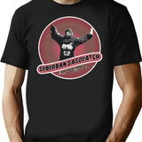 Suburban Sasquatch - B Movie Clean T-Shirt for Men & Women, T-Shirts Graphic Tee - Black
