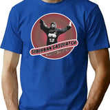 Suburban Sasquatch - B Movie Clean T-Shirt for Men & Women, T-Shirts Graphic Tee - Blue