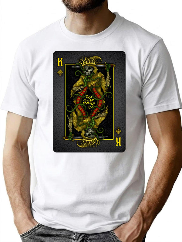 Suicide King In Yellow - Azhmodai 2020 T-Shirt for Men & Women, T-Shirts Graphic Tee - White