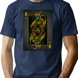 Suicide King In Yellow - Azhmodai 2020 T-Shirt for Men & Women, T-Shirts Graphic Tee - Navy