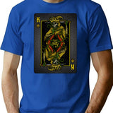 Suicide King In Yellow - Azhmodai 2020 T-Shirt for Men & Women, T-Shirts Graphic Tee - Blue