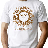 Summerisle T-Shirt for Men & Women, T-Shirts Graphic Tee - White