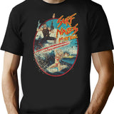 Surf Nazis Must Die 1987 T-Shirt for Men & Women, T-Shirts Graphic Tee - Black
