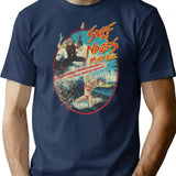 Surf Nazis Must Die 1987 T-Shirt for Men & Women, T-Shirts Graphic Tee - Navy