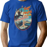Surf Nazis Must Die 1987 T-Shirt for Men & Women, T-Shirts Graphic Tee - Blue